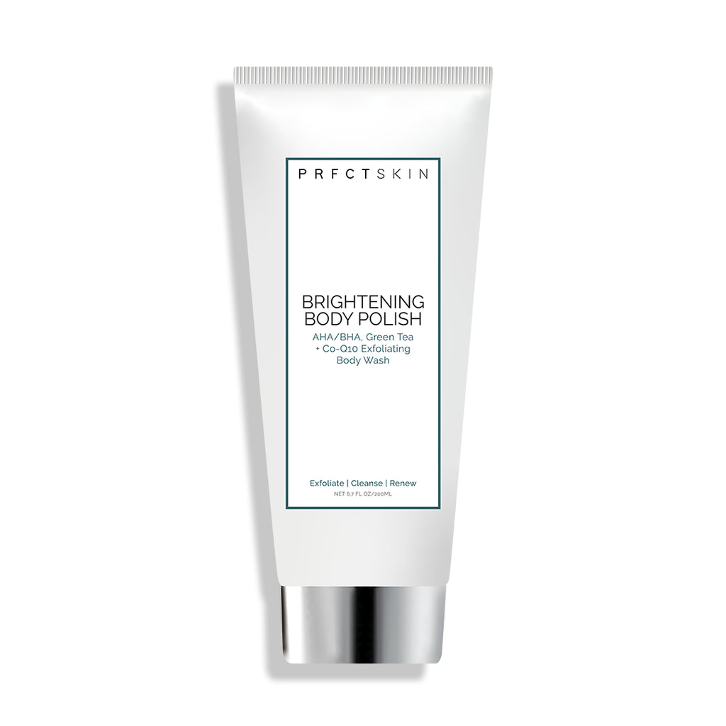 Brightening Polish: Exfoliating Body Scrub + Wash