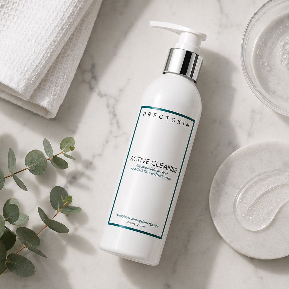 Active Cleanse: BHA/AHA Salicylic + Glycolic Exfoliating Cleanser - View 4