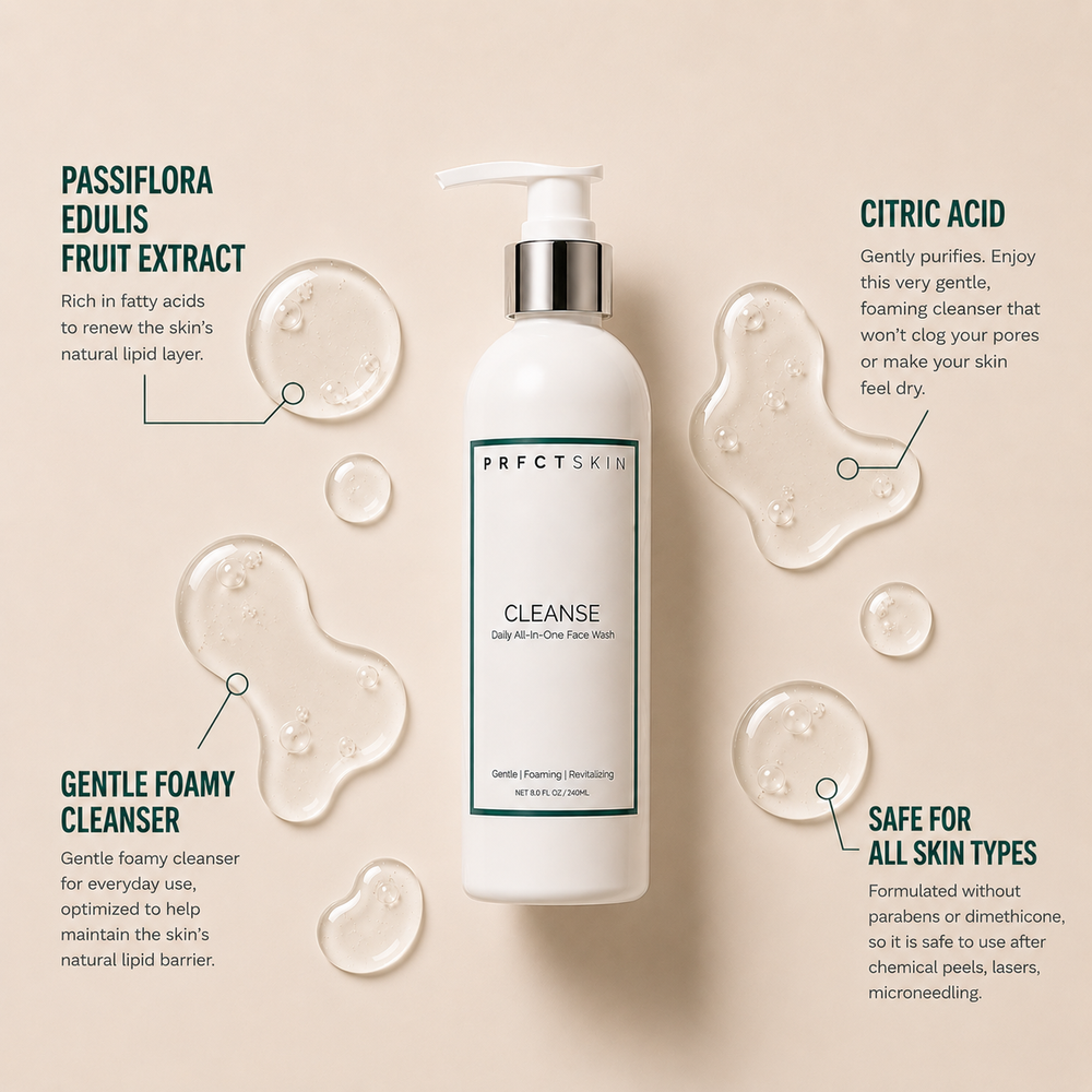 Cleanse: Daily Foaming All-In-One Face Wash & Cleanser - View 2