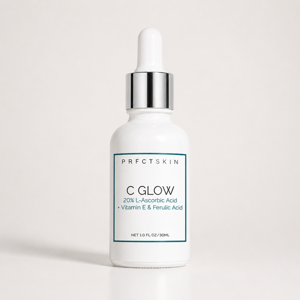 C Glow Serum: Antioxidant Defense + Skin Renewing - 20% Vitamin C | Ferulic Acid | Vitamin E