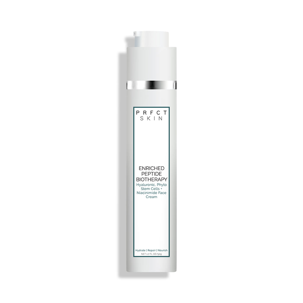 Enriched Biotherapy: Peptide Face Cream with Niacinimide | Hyaluronic Acid