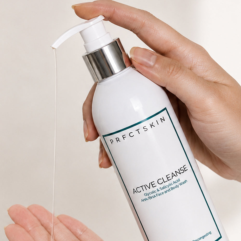 Active Cleanse: BHA/AHA Salicylic + Glycolic Exfoliating Cleanser - View 3