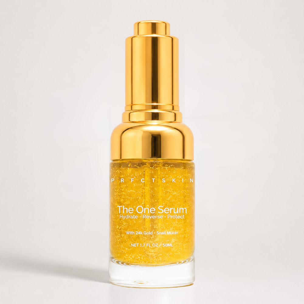 The One Serum: Hydrating & Anti-inflammatory Nourishment with 24k Gold | Snail Mucin Growth Factor - View 1