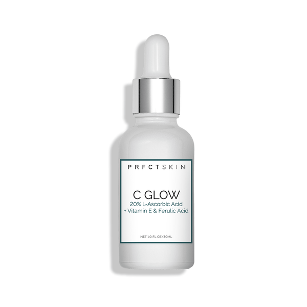 C Glow Serum: Antioxidant Defense + Skin Renewing - 20% Vitamin C | Ferulic Acid | Vitamin E