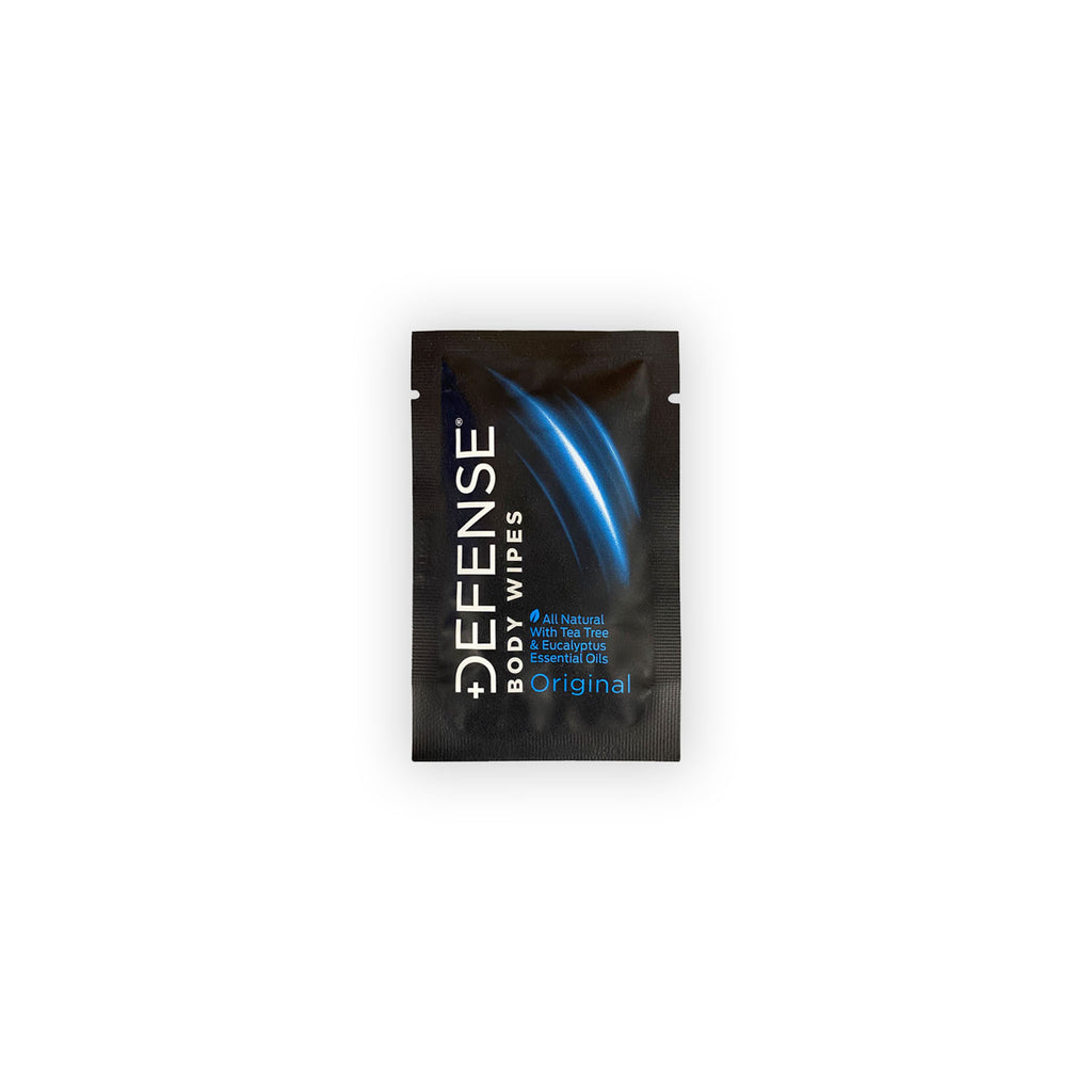 Mini Defense™ Face + Body Wash - Travel-Friendly Size or On-The-Go Wipes