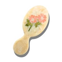 Solar Eclipse Hand-Painted Handbag Hero Hair Brush - Wild Rose | Eco-Friendly