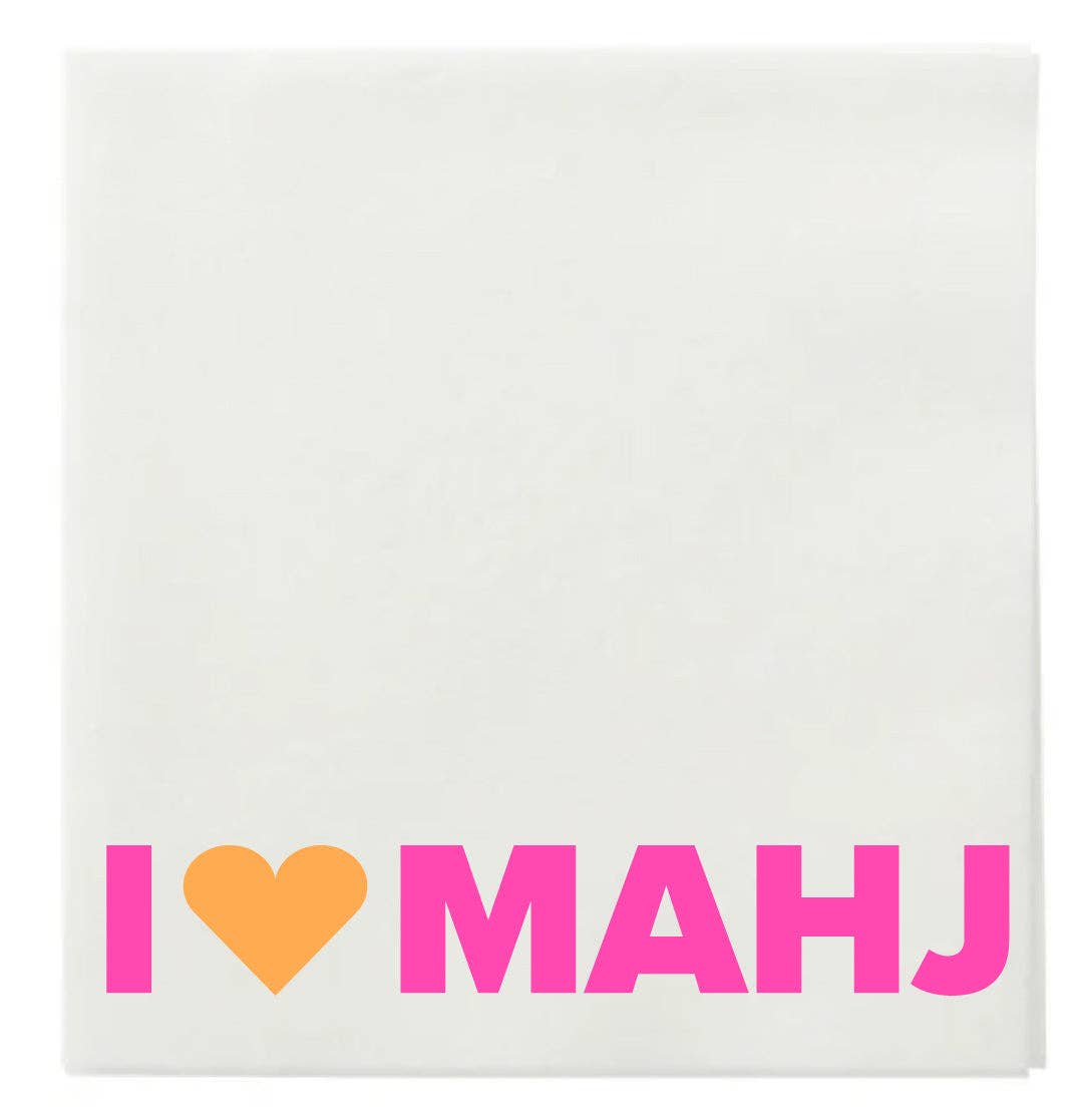 Mahjong Cocktail Napkins - I Heart Mahj