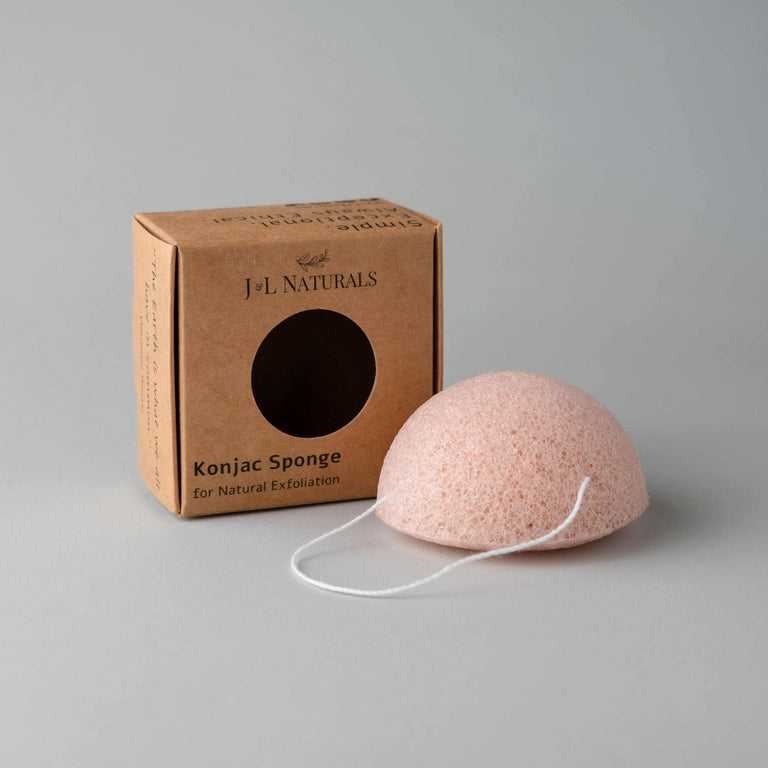 J&L Naturals - Konjac Sponge: Cherry Blossom