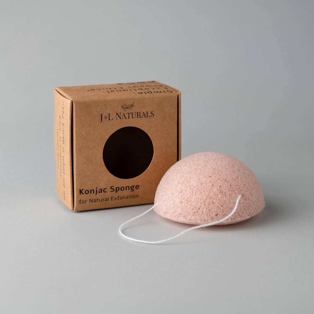 J&L Naturals - Konjac Sponge: Cherry Blossom
