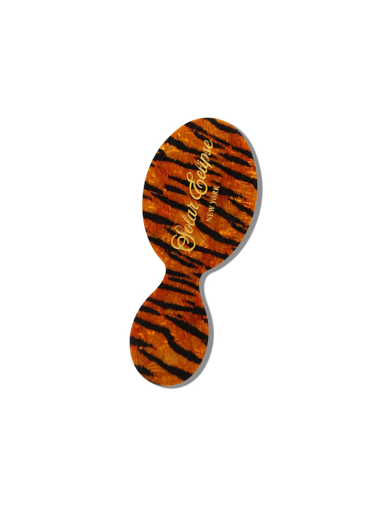 Solar Eclipse Hand-painted Tiger Orange Brush | Eco-Friendly - View 2