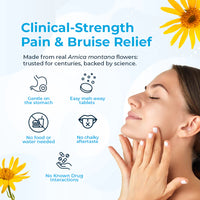 VitaMedica Arnica Montana 30X: Bruise & Swelling Support - Homeopathic | Sublingual Tablets