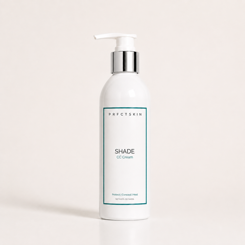 8oz Shade: Post-treatment Organic Sun Protection Tinted CC Cream
