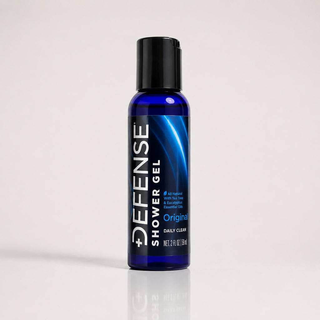 Mini Defense™ Face + Body Wash - Travel-Friendly Size or On-The-Go Wipes