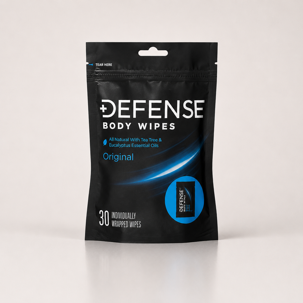 Mini Defense™ Face + Body Wash - Travel-Friendly Size or On-The-Go Wipes - View 2