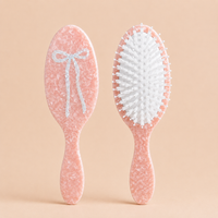Solar Eclipse Hand-painted Ballet Bow Amazing Hair Day Brush | Eco-Friendly