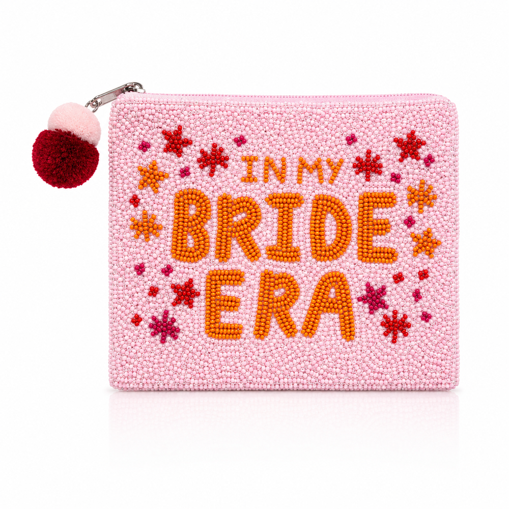 In My Bride Era Beaded Coin Pouch - View 1