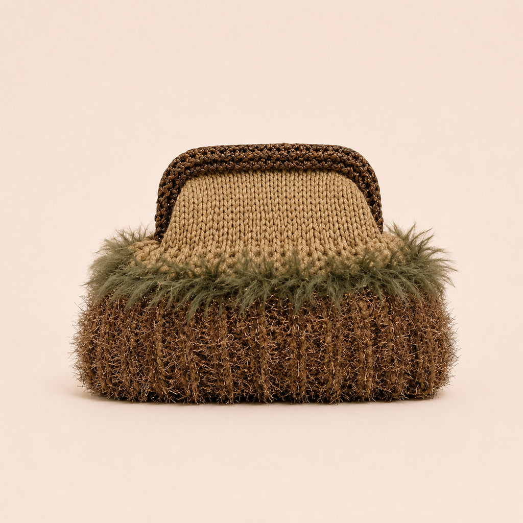 Nadia Dafri Tuy Clutch - Brown