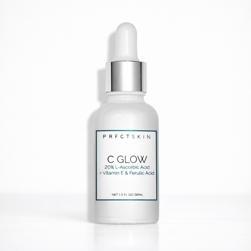 C Glow Serum: Antioxidant  Defense + Skin Renewing - 20% Vitamin C | Ferulic Acid | Vitamin E