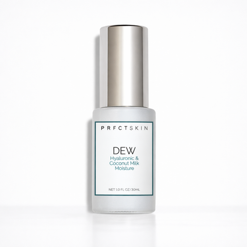1 oz Dew Face Moisturizer: Non-Comedegenic Clean Hydration with Hyaluronic | Coconut Milk