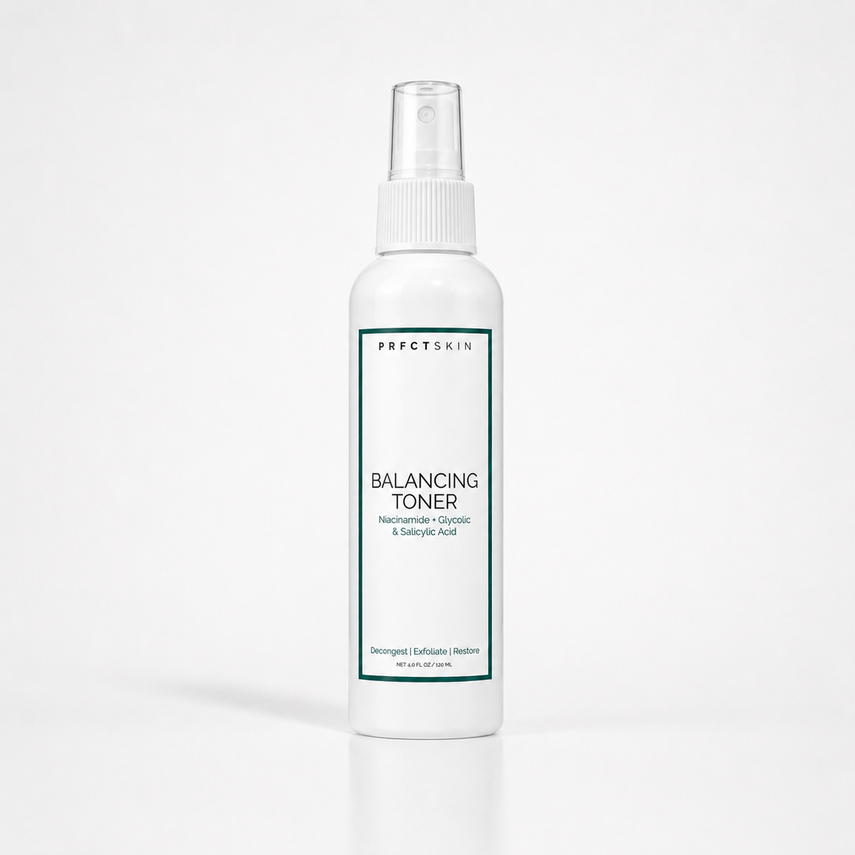 Balancing Toner:  Decongest & Restore with Niacinimide | Glycolic | Salycilic Acid