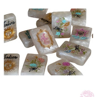 Pearl Royale Miss Poochie Mother of Pearl Luxury Mahjong Set by Club Mah Jenn  *PREORDER**
