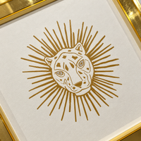 Siren Sun Goddess Leatherette Mahjong Mat by Club Mah Jenn