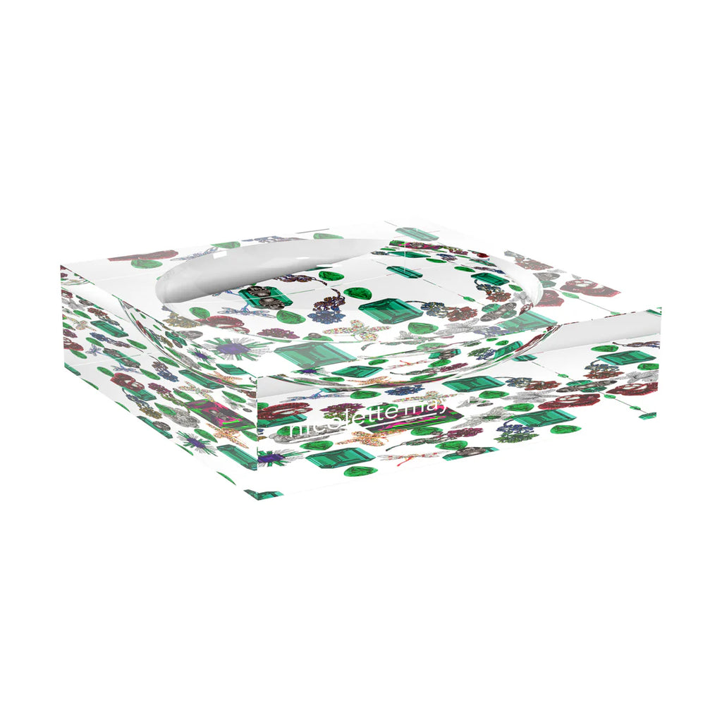 Nicolette Mayer Catchall Dish - "Emeralds"