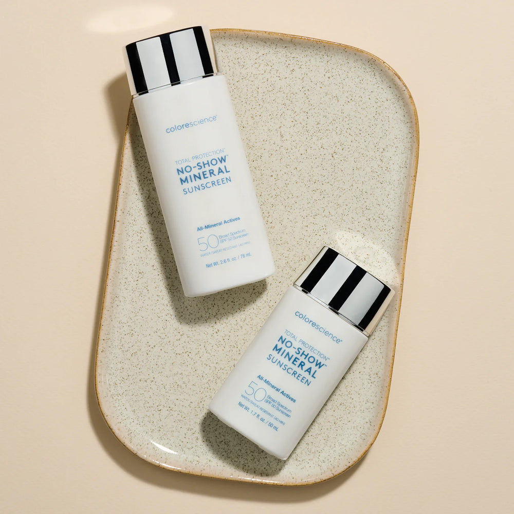 Colorescience Total Protection® No-Show™ Mineral Sunscreen SPF 50 - Award Winning All-Mineral Sheer Translucent Sunscreen - View 6