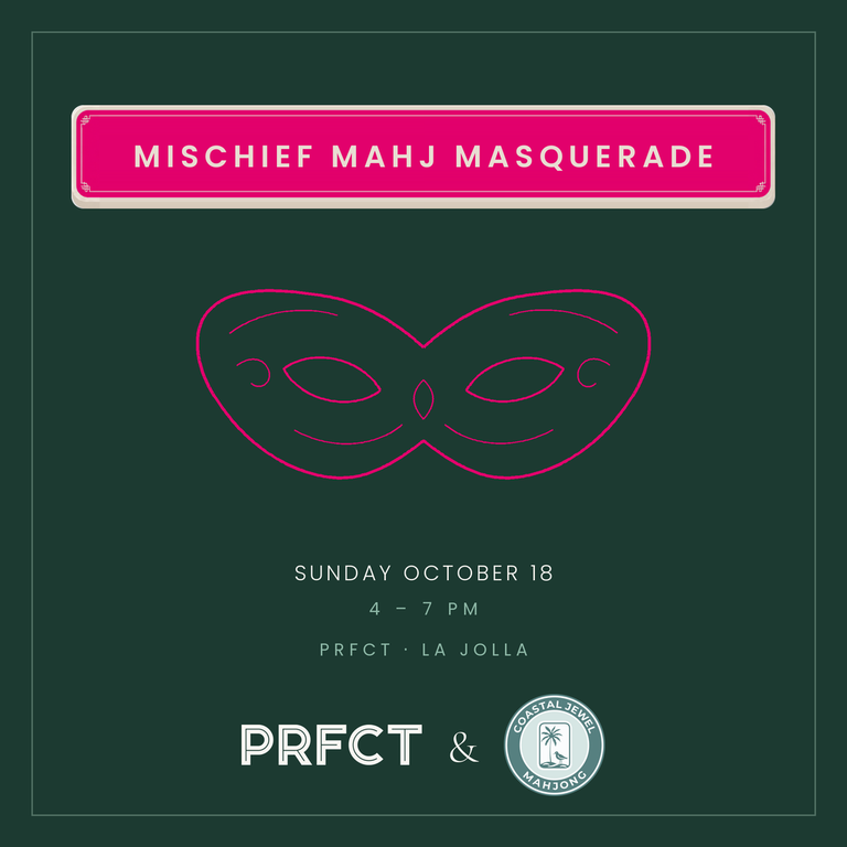 MISCHIEF MAHJ MASQUERADE - October 18th, 2026