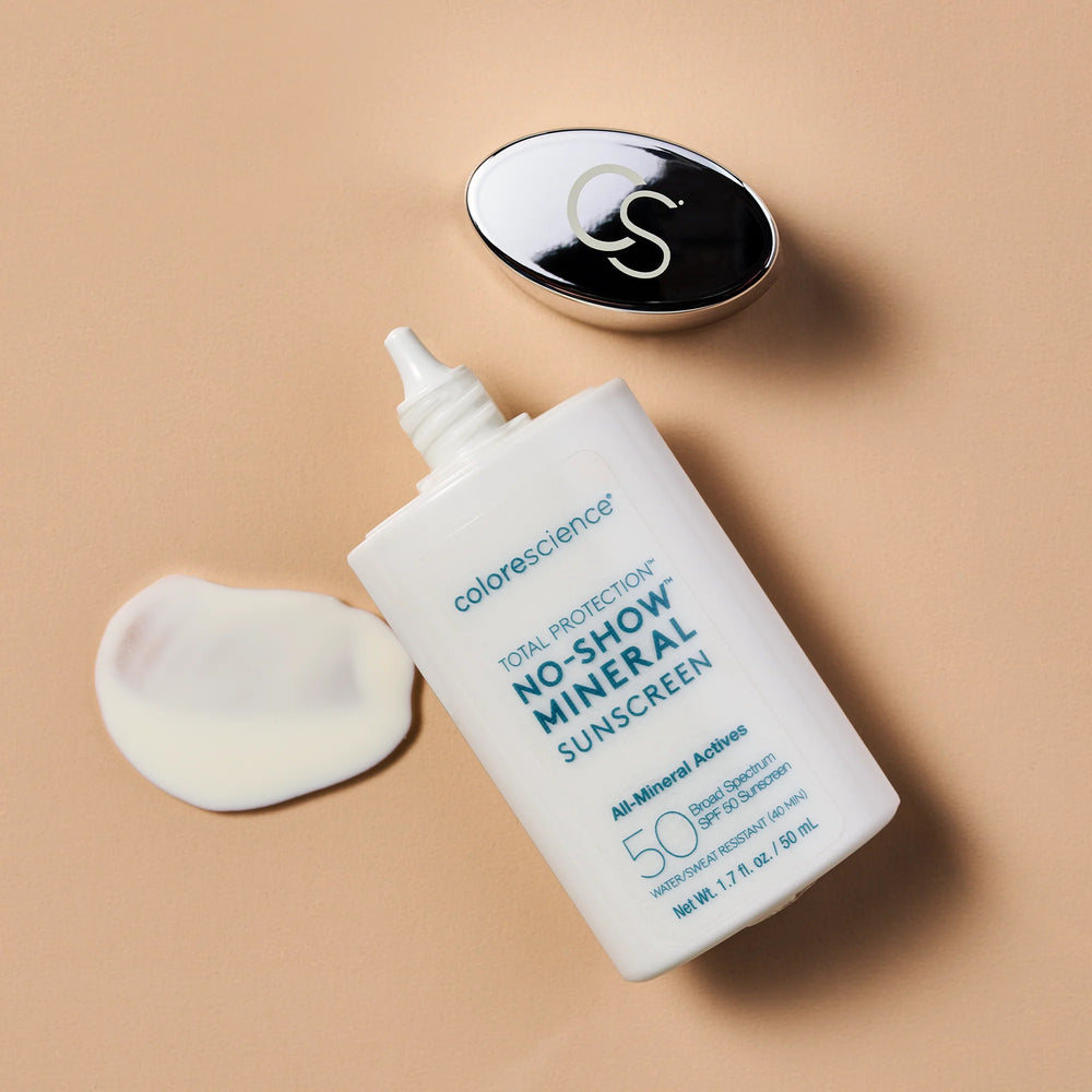 Colorescience Total Protection® No-Show™ Mineral Sunscreen SPF 50 - Award Winning All-Mineral Sheer Translucent Sunscreen - View 2