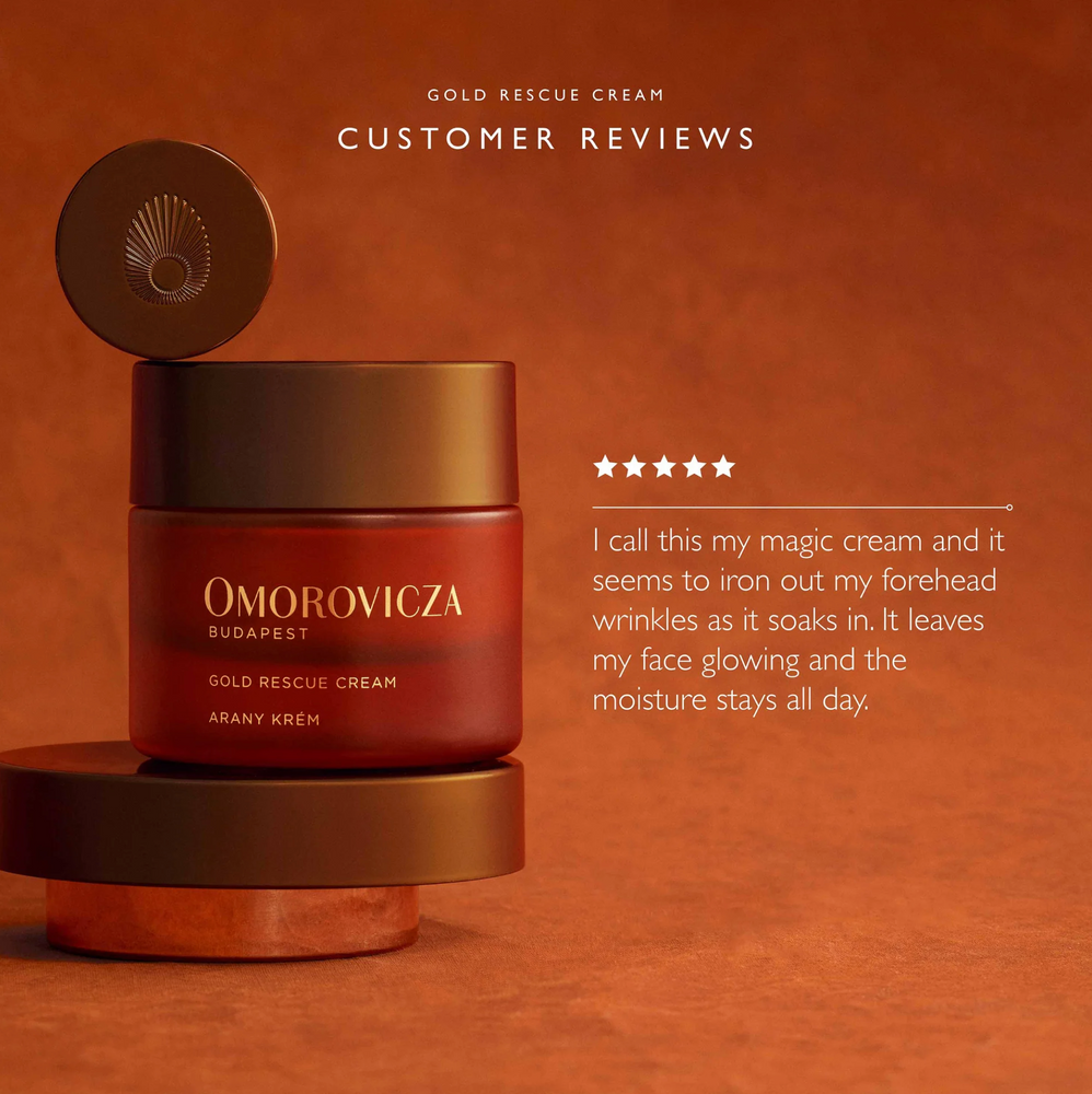 Omorovicza Gold Rescue Cream: Barrier Repair & Nourish - Colloidal Gold | Polypeptides - View 2