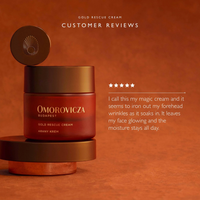 Omorovicza Gold Rescue Cream: Barrier Repair & Nourish - Colloidal Gold | Polypeptides
