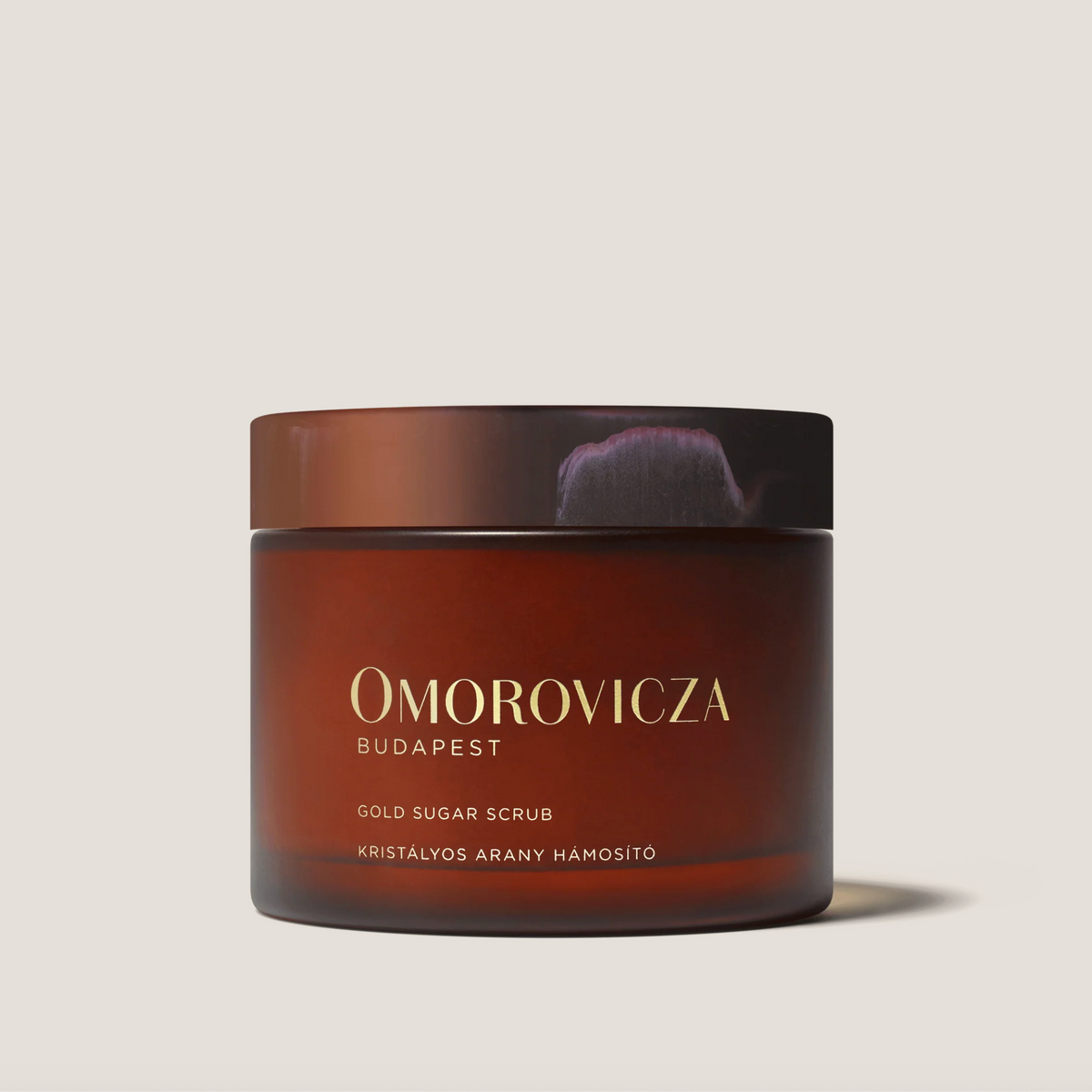 Omorovicza Gold Sugar Scrub: Smooth & Illuminate - Colloidal Gold | Cane Sugar | Capsicum Peptide