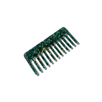 Solar Eclipse Detangling Wide Tooth Hair Comb | Eco-Friendly Acetate
