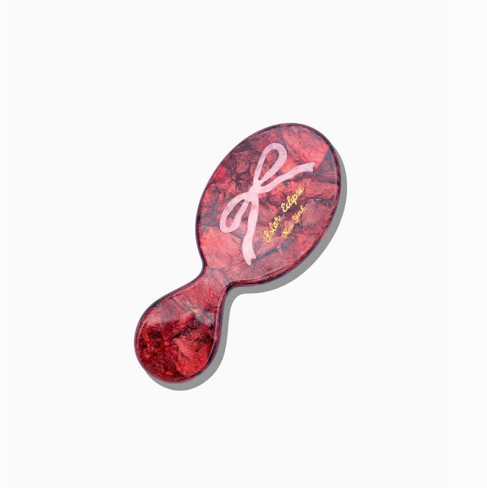 Hand-Painted Vintage Bow Handbag Hero Brush | Eco-Friendly