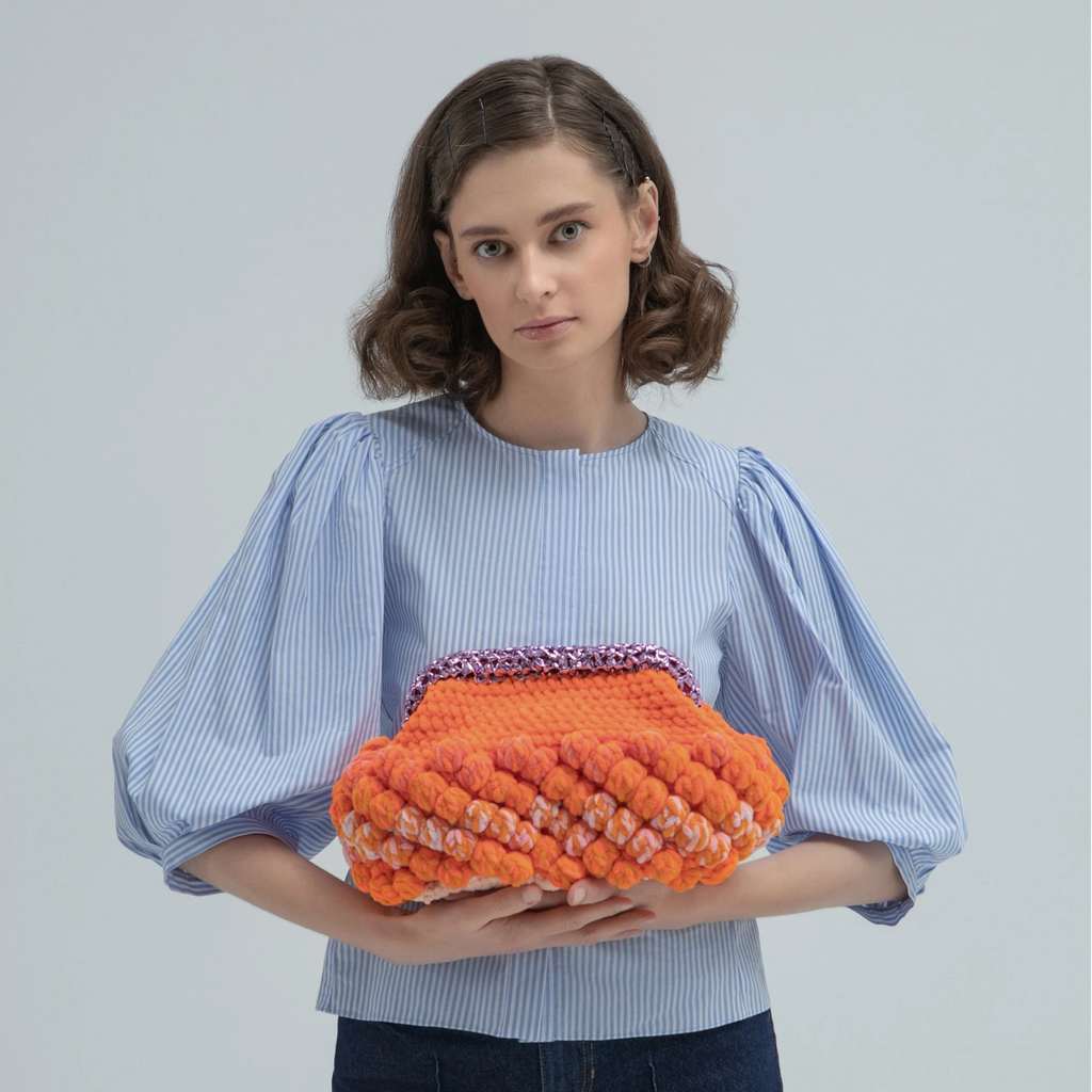 Nadia Dafri Candy Cluch - Teal