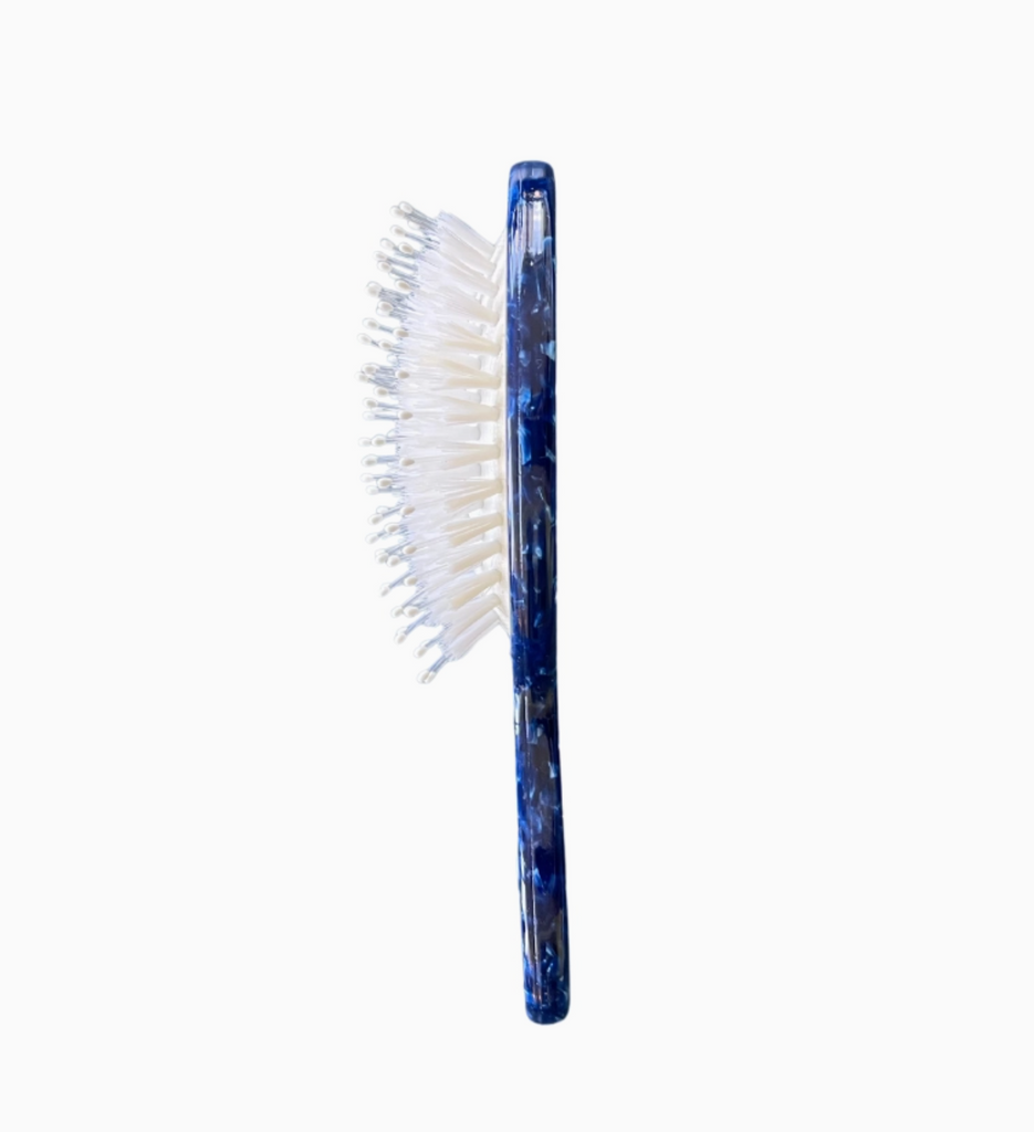 Solar Eclipse Hand-Painted Evil Eye Handbag Hero Brush | Eco-Friendly