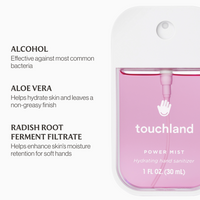 Touchland - Berry Bliss Power Mist Hydrating Hand Sanitizer