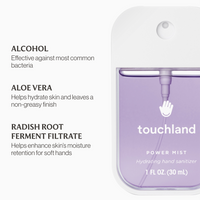 Touchland - Pure Lavender Power Mist Hydrating Hand Sanitizer