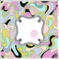 Miss Poochie Leatherette Mahjong Mat by Club Mah Jenn