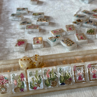 Sirens Mother of Pearl Luxury Mahjong Set by Club Mah Jenn**PREORDER**