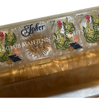 Sirens Mother of Pearl Luxury Mahjong Set by Club Mah Jenn**PREORDER**