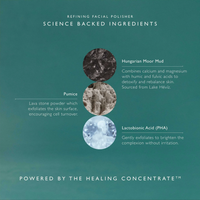 Omorovicza Refining Facial Polisher: Exfoliate & Brighten - Hungarian Moor Mud | Lactobionic Acid (PHA)