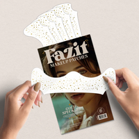 Fazit Gold Glitter Freckles Makeup Patches