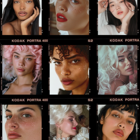 Fazit Rose Gold Stardust Speckles Makeup Patches - View 6