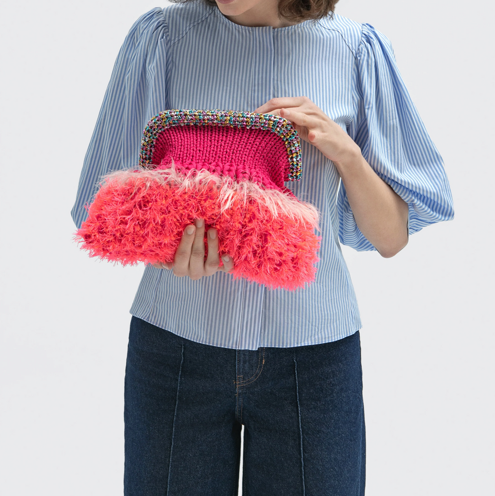 Nadia Dafri Tuy Clutch - Pink