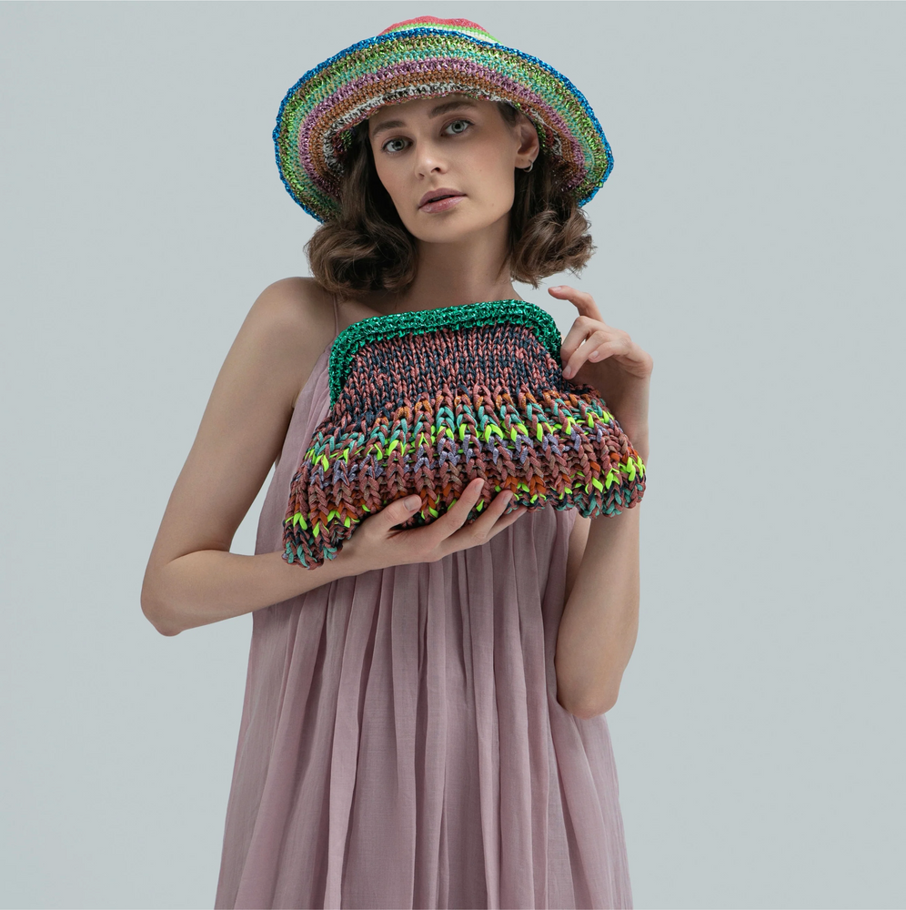 Nadia Dafri Sis Clutch - Multicolored - View 2