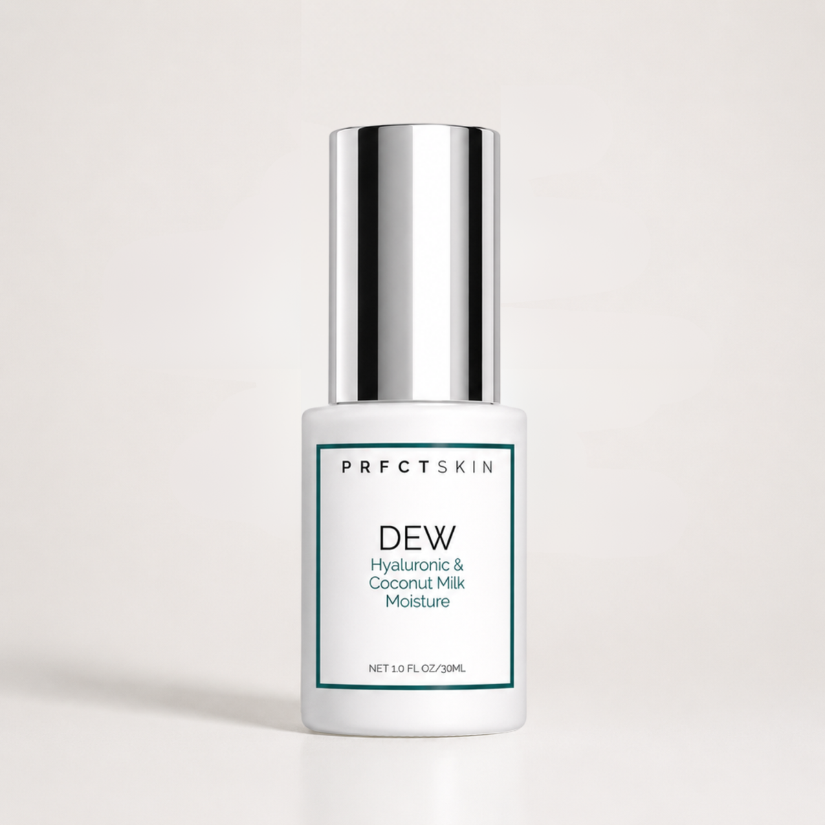 1 oz Dew Face Moisturizer: Non-Comedegenic Clean Hydration with Hyaluronic | Coconut Milk