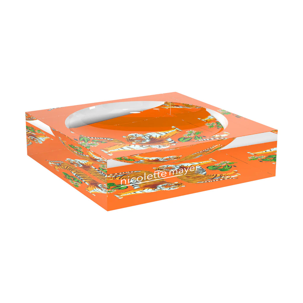Nicolette Mayer Catchall Dish - "Orange Tiger"