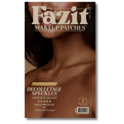 Fazit Gold Decolletage Glitter Makeup Patches